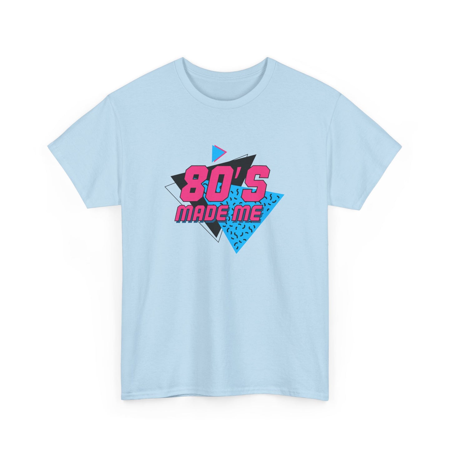 Retro 80er Jahre inspiriertes Unisex-T-Shirt aus schwerer Baumwolle - Perfekt für Nostalgieliebhaber