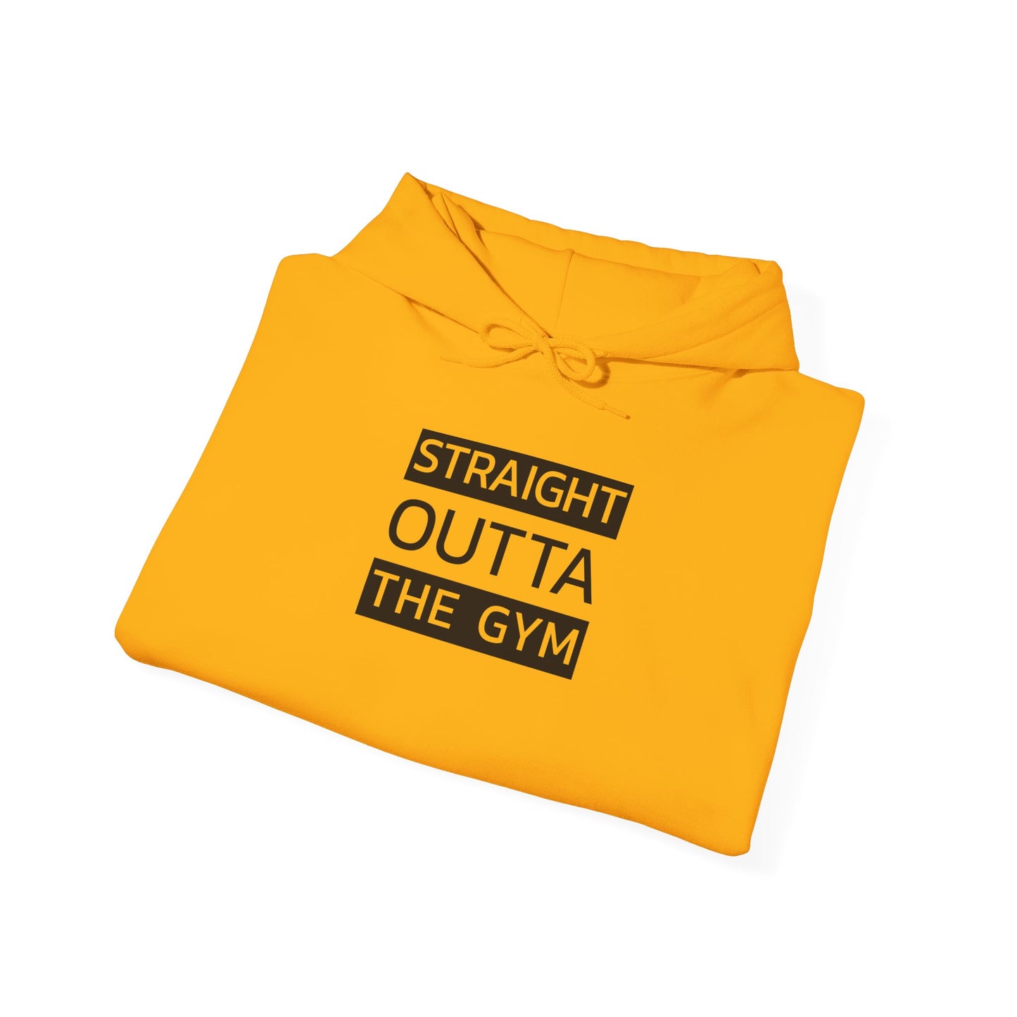 Straight Outta The Gym Unisex Heavy Blend™ Hoodie - Fitness-Motivations-Sweatshirt