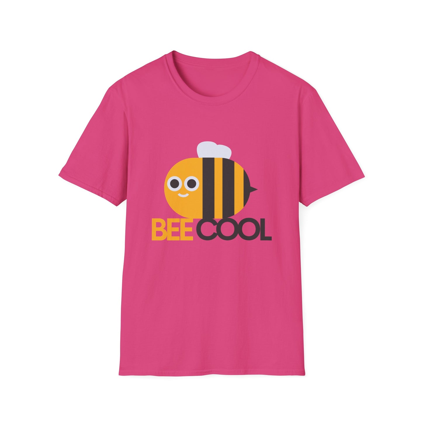 Bee Cool Unisex Softstyle T-Shirt - Lustiges und verspieltes Bienendesign