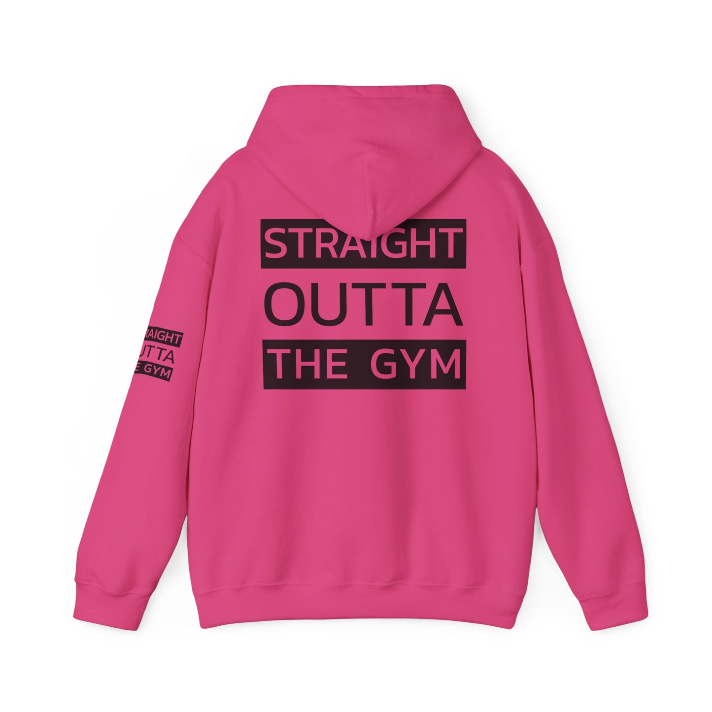 Straight Outta The Gym Unisex Heavy Blend™ Hoodie - Fitness-Motivations-Sweatshirt