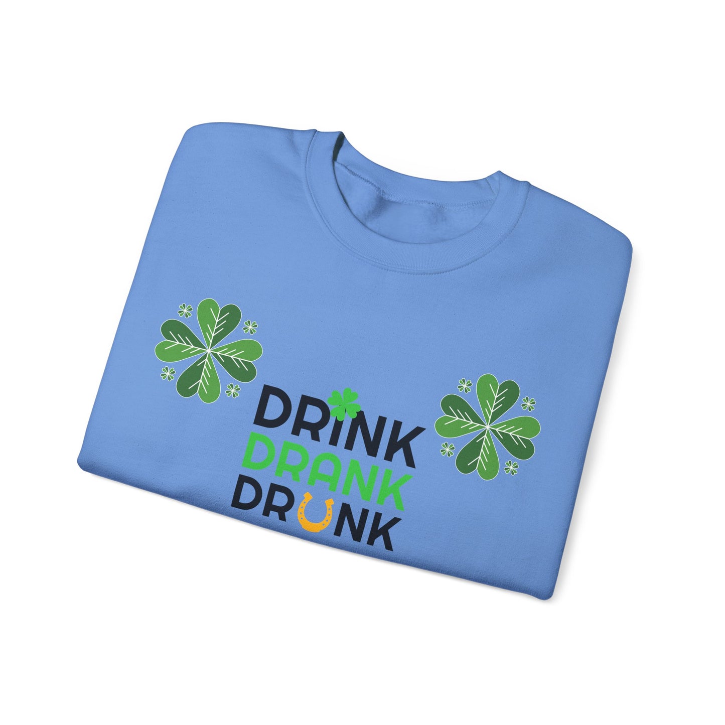 St. Patricks Day Getränk Crewneck Sweatshirt