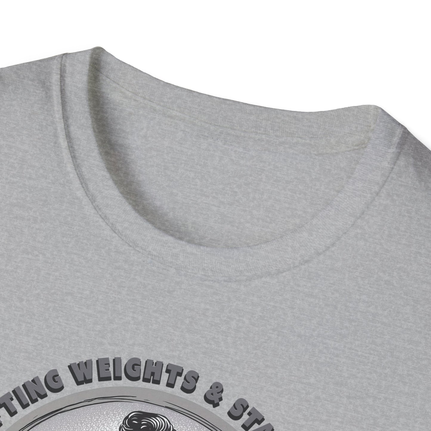 T-Shirt für Fitnessstudio-Liebhaber - Gewichtheben & Startups