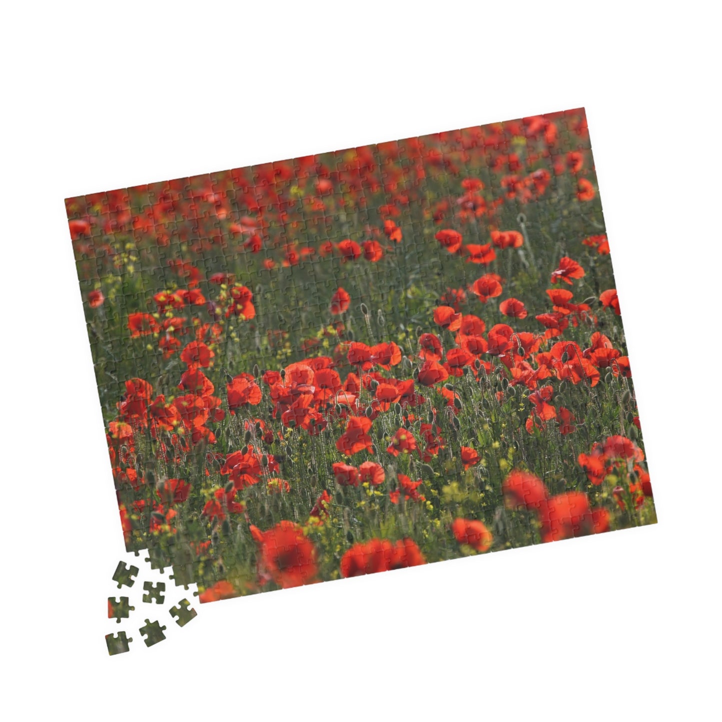 Puzzle Champ de coquelicots – Hommage au jour du Souvenir