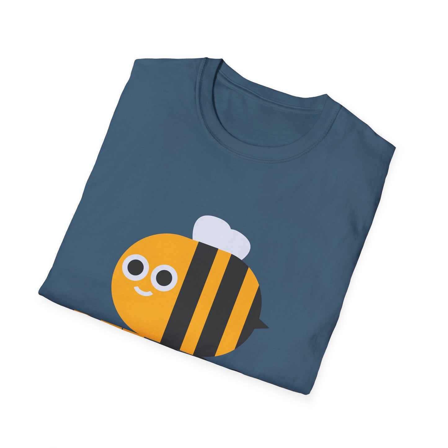 Bee Cool Unisex Softstyle T-Shirt - Lustiges und verspieltes Bienendesign