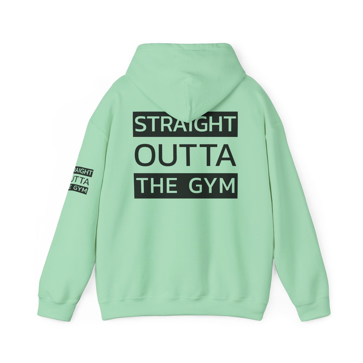Straight Outta The Gym Unisex Heavy Blend™ Hoodie - Fitness-Motivations-Sweatshirt