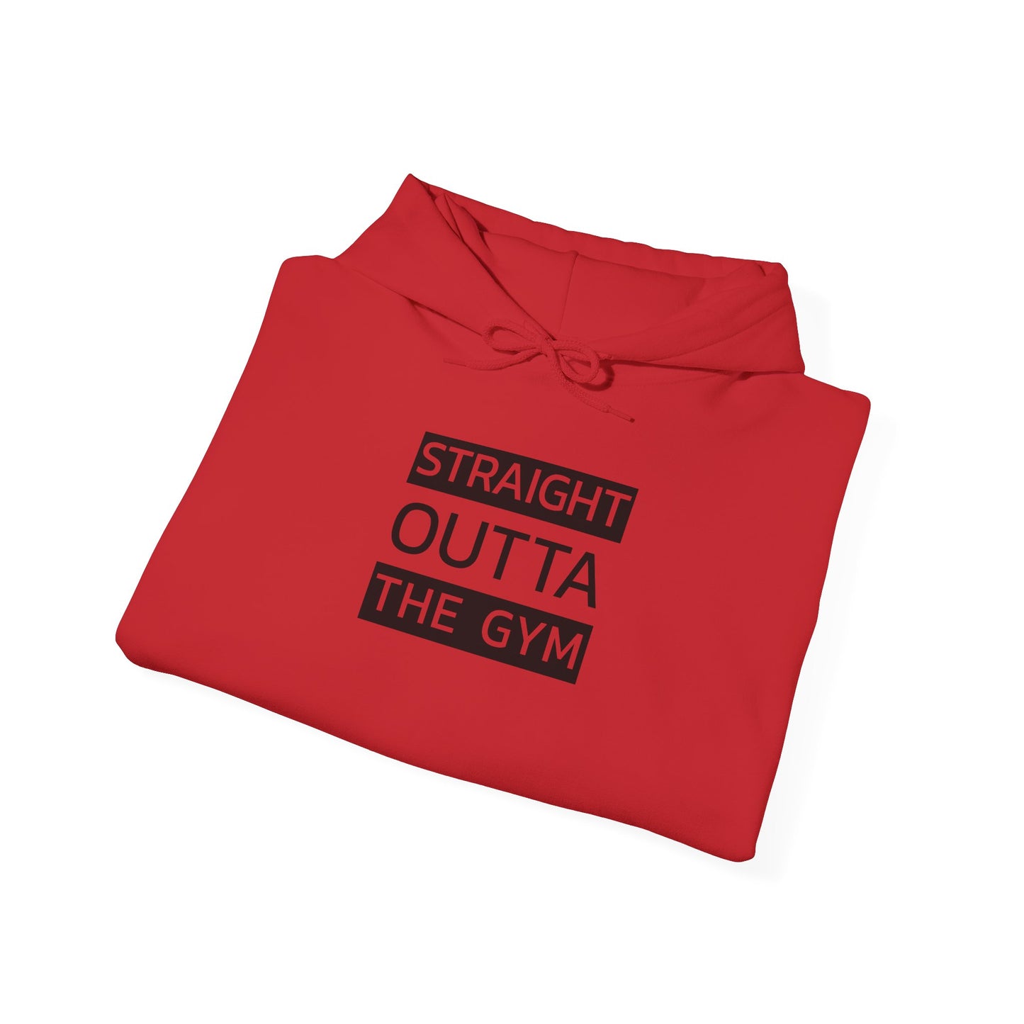 Straight Outta The Gym Unisex Heavy Blend™ Hoodie - Fitness-Motivations-Sweatshirt