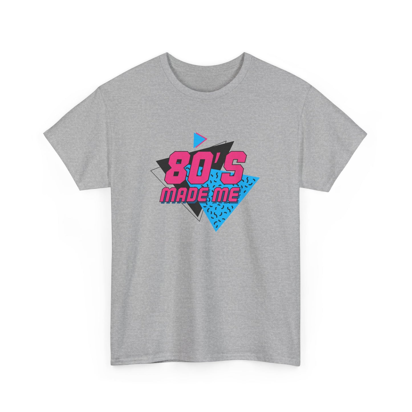 Retro 80er Jahre inspiriertes Unisex-T-Shirt aus schwerer Baumwolle - Perfekt für Nostalgieliebhaber