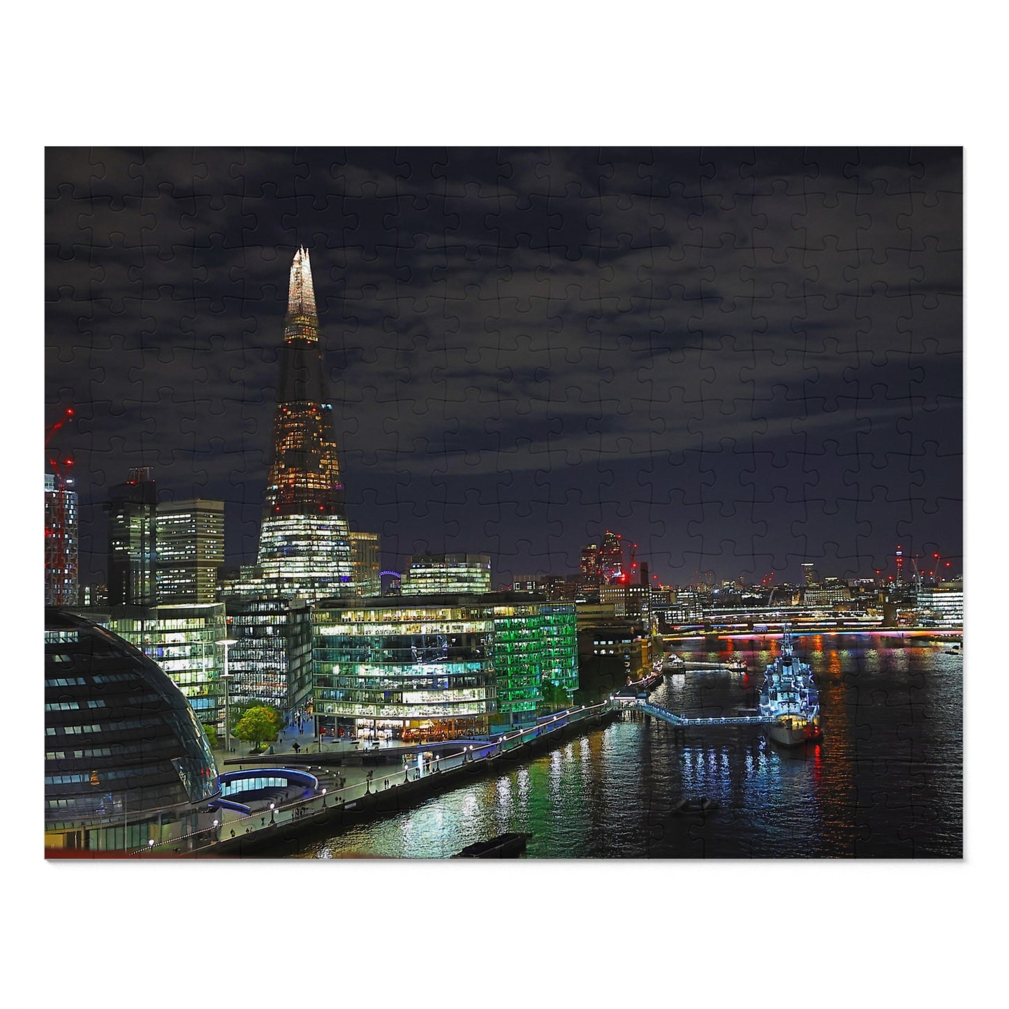 Puzzle Paysage nocturne de Londres