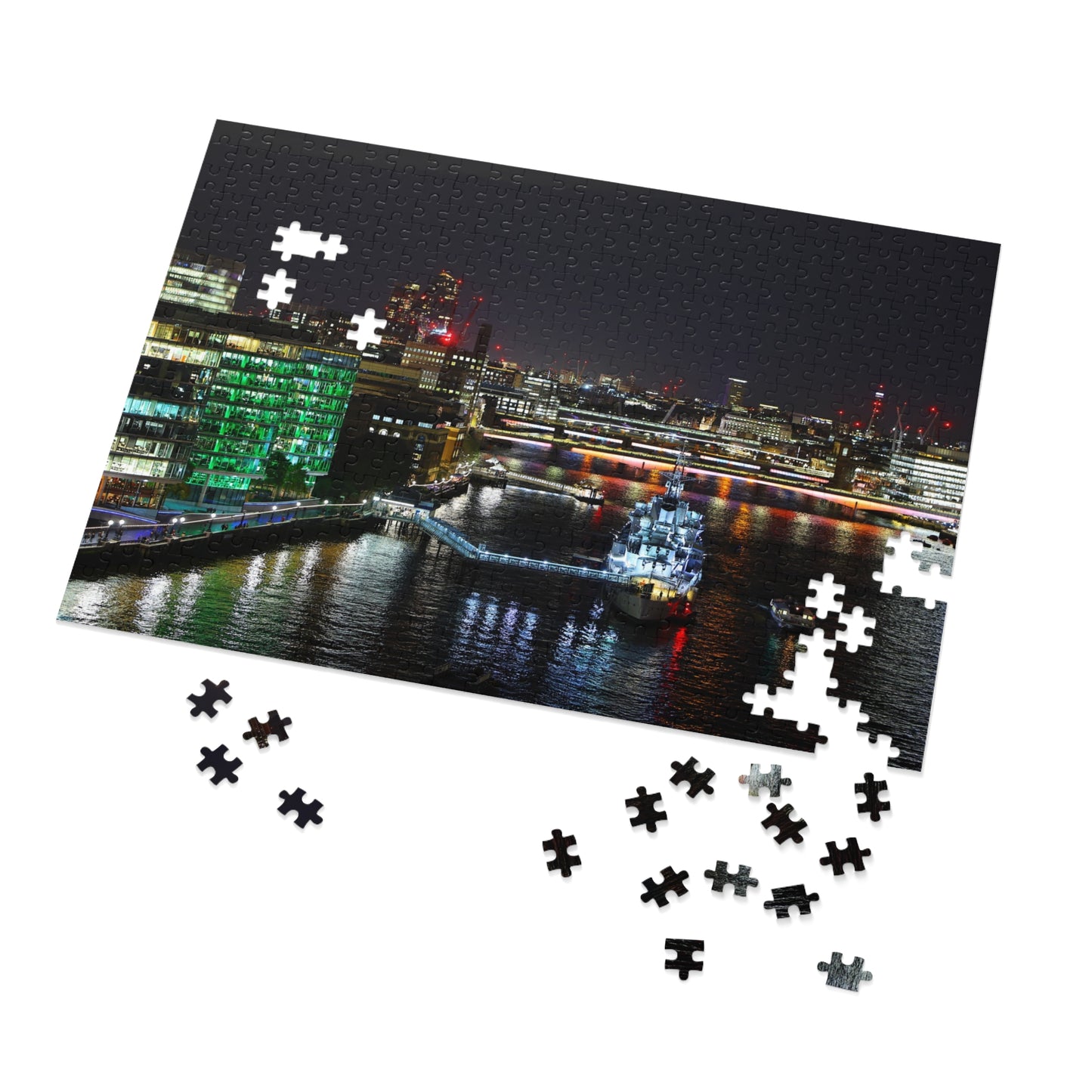 Puzzle Paysage nocturne de Londres