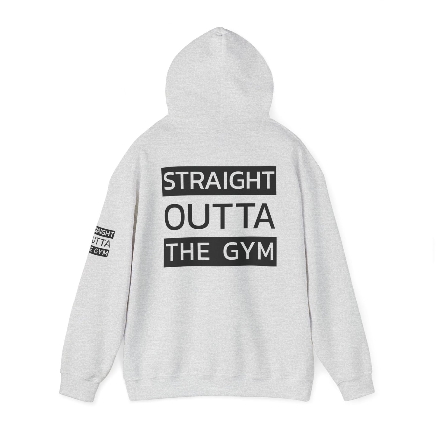Straight Outta The Gym Unisex Heavy Blend™ Hoodie - Fitness-Motivations-Sweatshirt