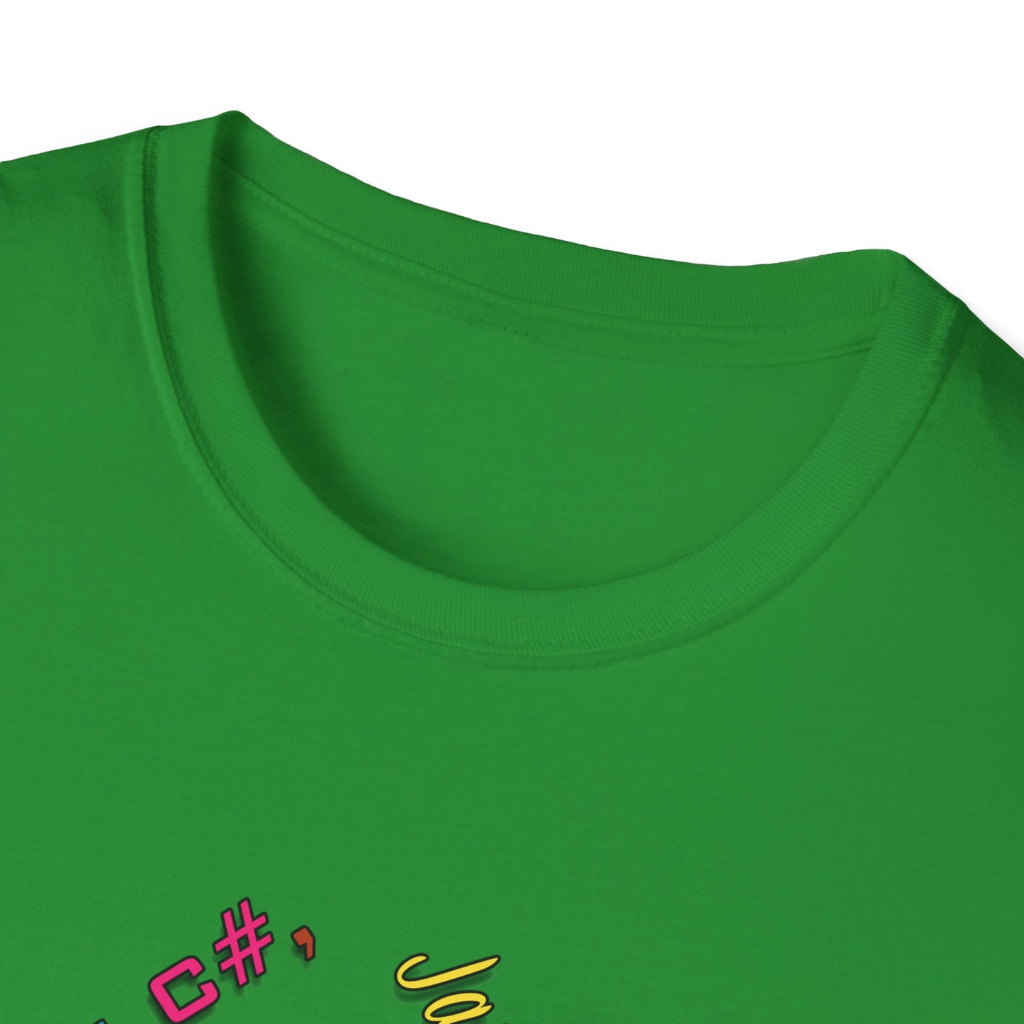 Unisex-T-Shirt für Musikliebhaber mit Gitarre – Coding in C#, Jamming in E-Moll-Design