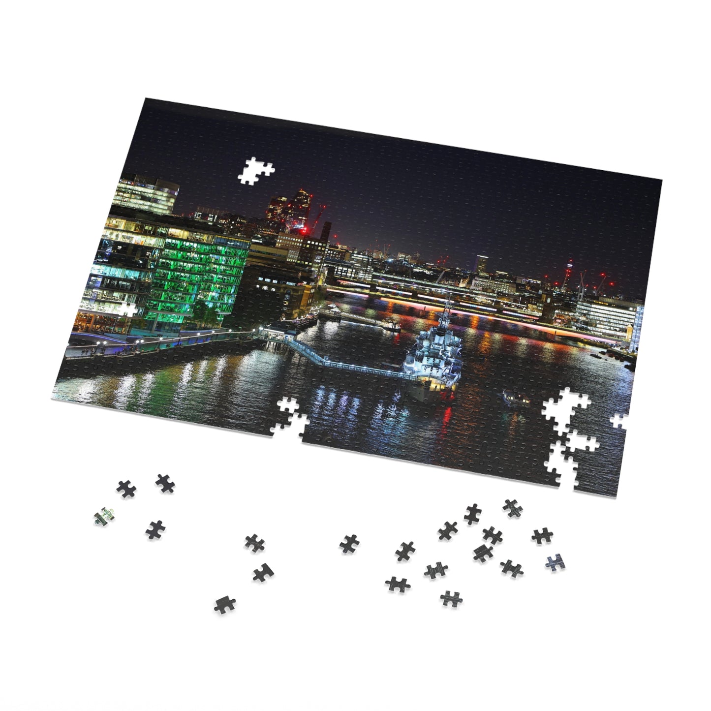 Puzzle Paysage nocturne de Londres