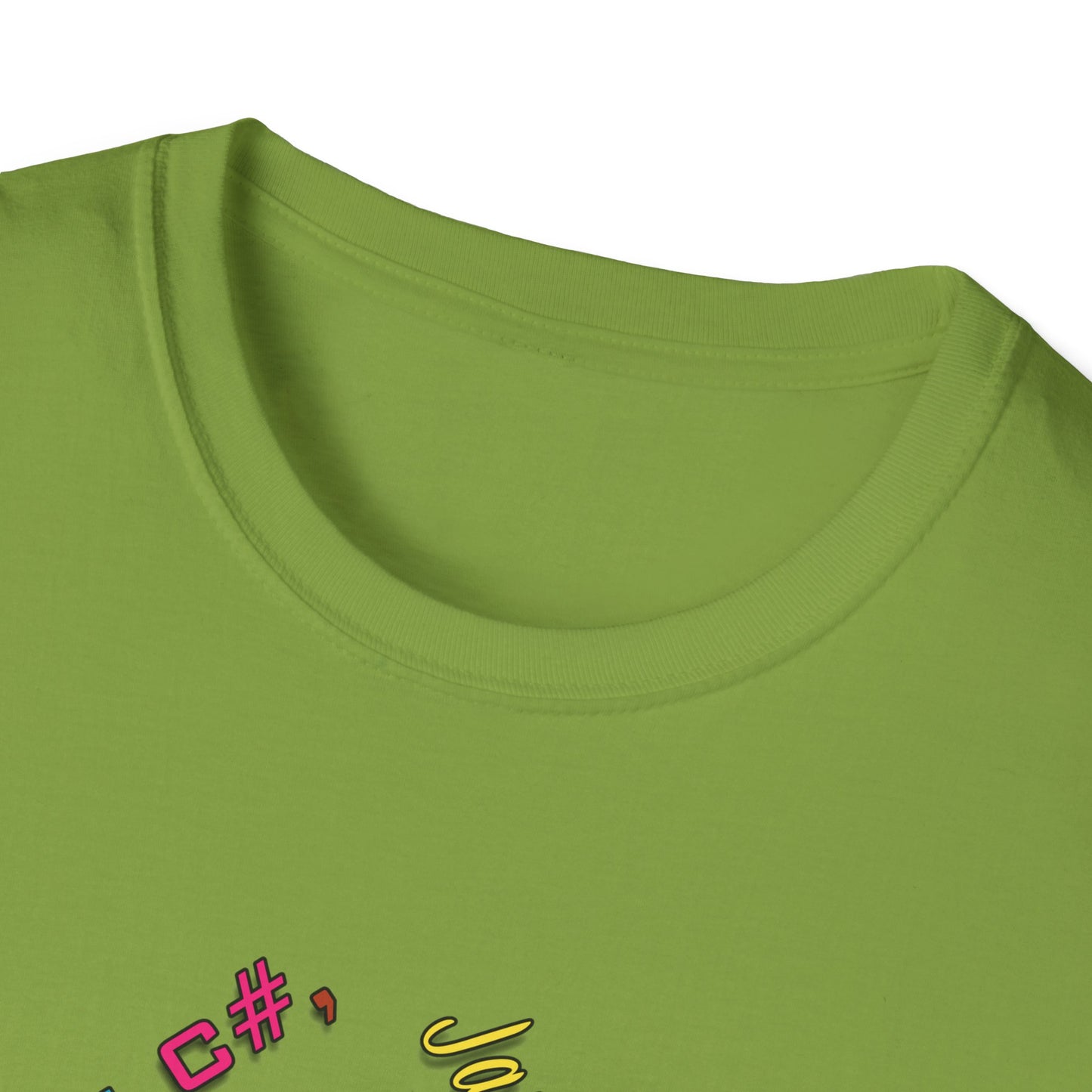Unisex-T-Shirt für Musikliebhaber mit Gitarre – Coding in C#, Jamming in E-Moll-Design