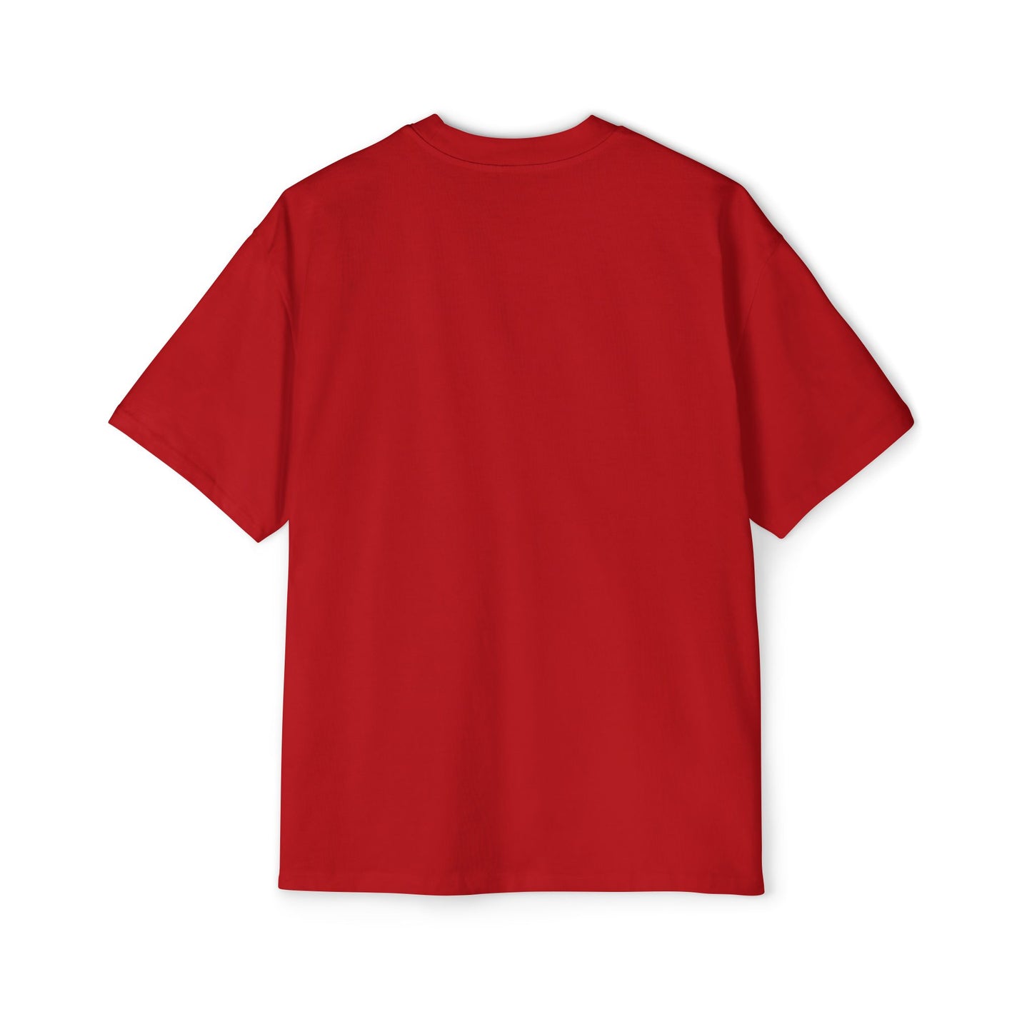 Men's Heavy Oversized Tee - Straight Outta the Gym Motivational T-Shirt