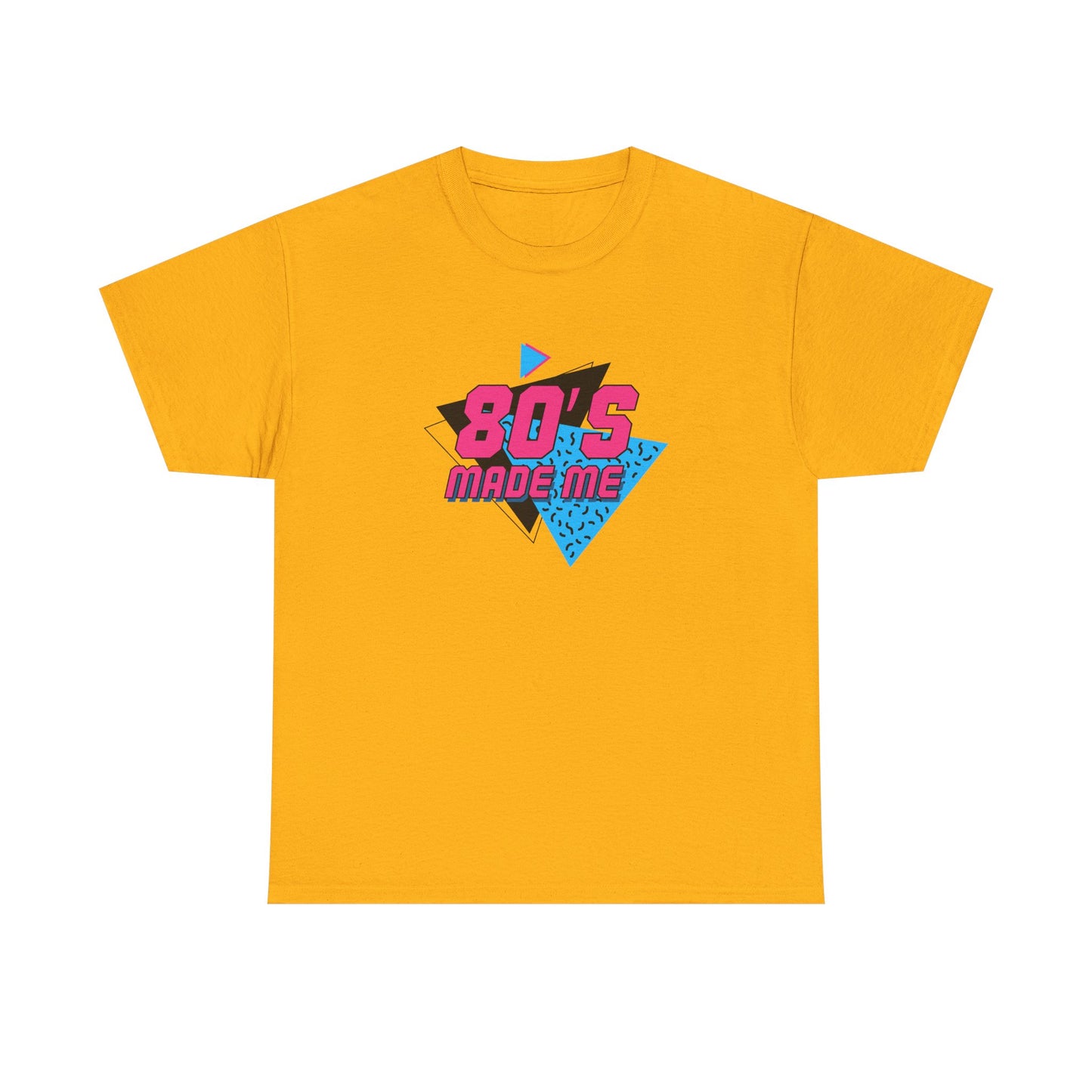 Retro 80er Jahre inspiriertes Unisex-T-Shirt aus schwerer Baumwolle - Perfekt für Nostalgieliebhaber