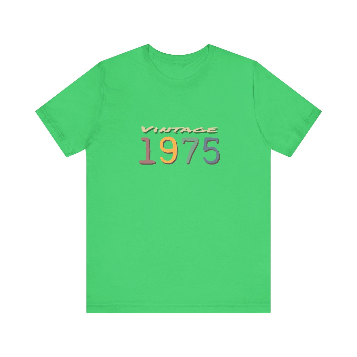 Vintage 1975 Unisex T-Shirt - Retro Grafik T-Shirt