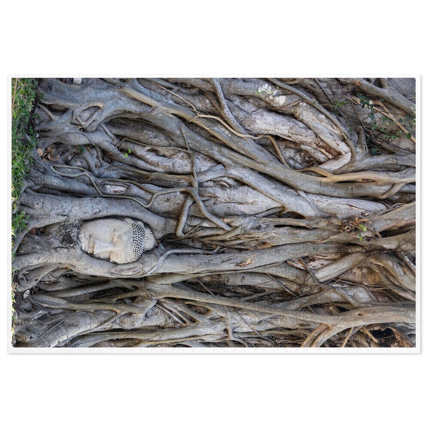 Puzzle en étain Thaïlande Arbres Visage Sculpté
