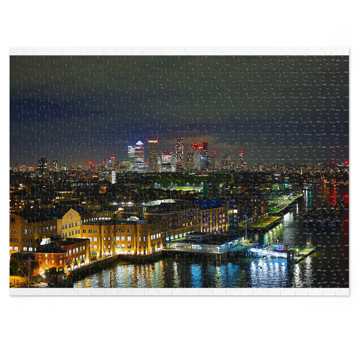 Puzzle Paysage nocturne de Londres