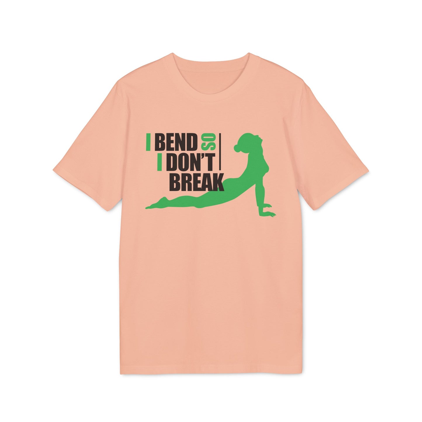 T-shirt de yoga - Je me penche pour ne pas me casser T-shirt unisexe