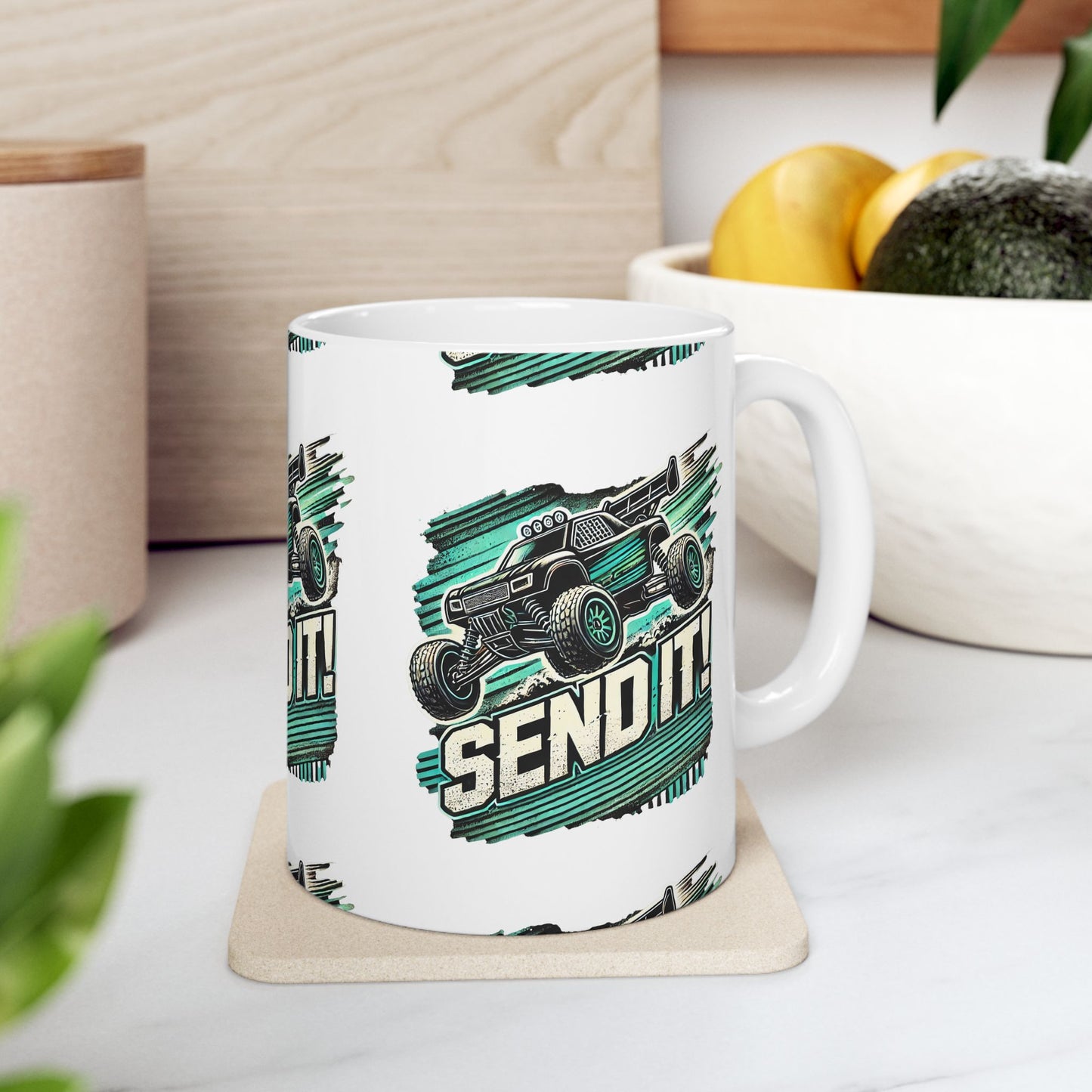 Keramiktasse – Auffälliges Design für RC-Auto-Enthusiasten