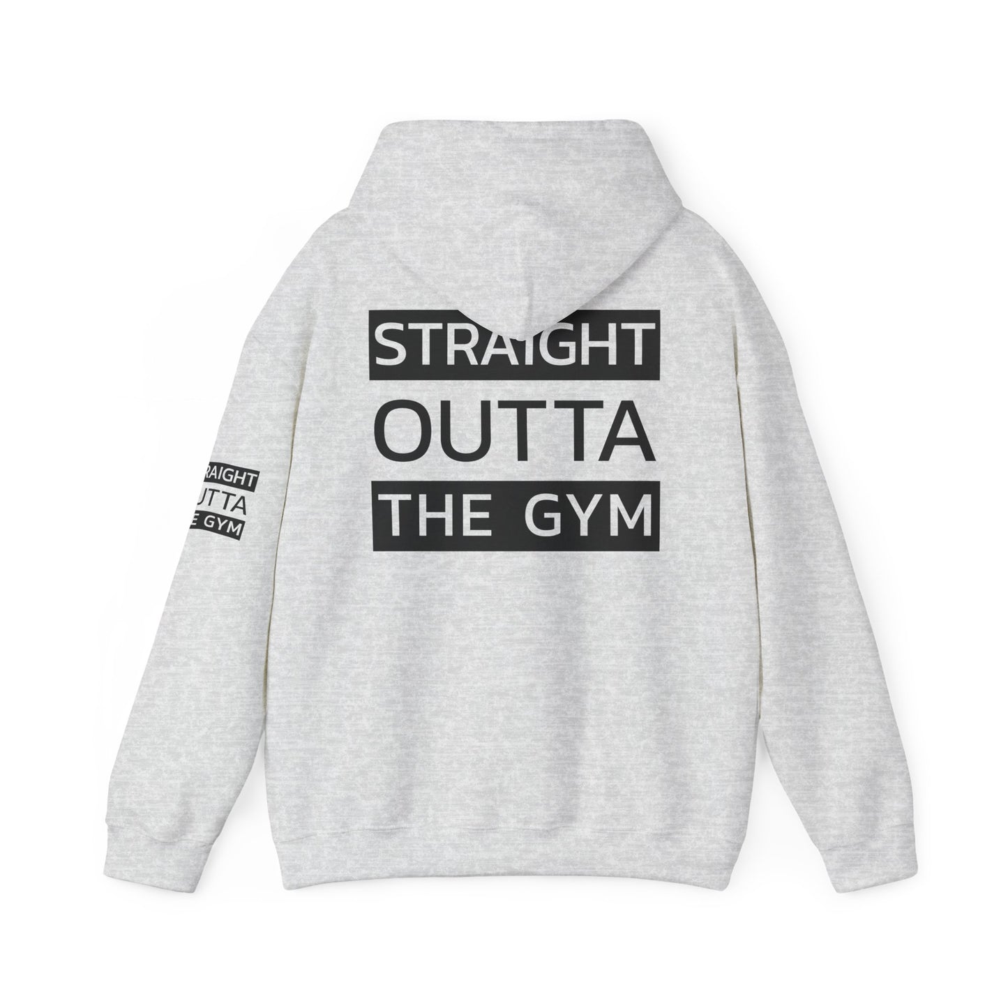 Straight Outta The Gym Unisex Heavy Blend™ Hoodie - Fitness-Motivations-Sweatshirt