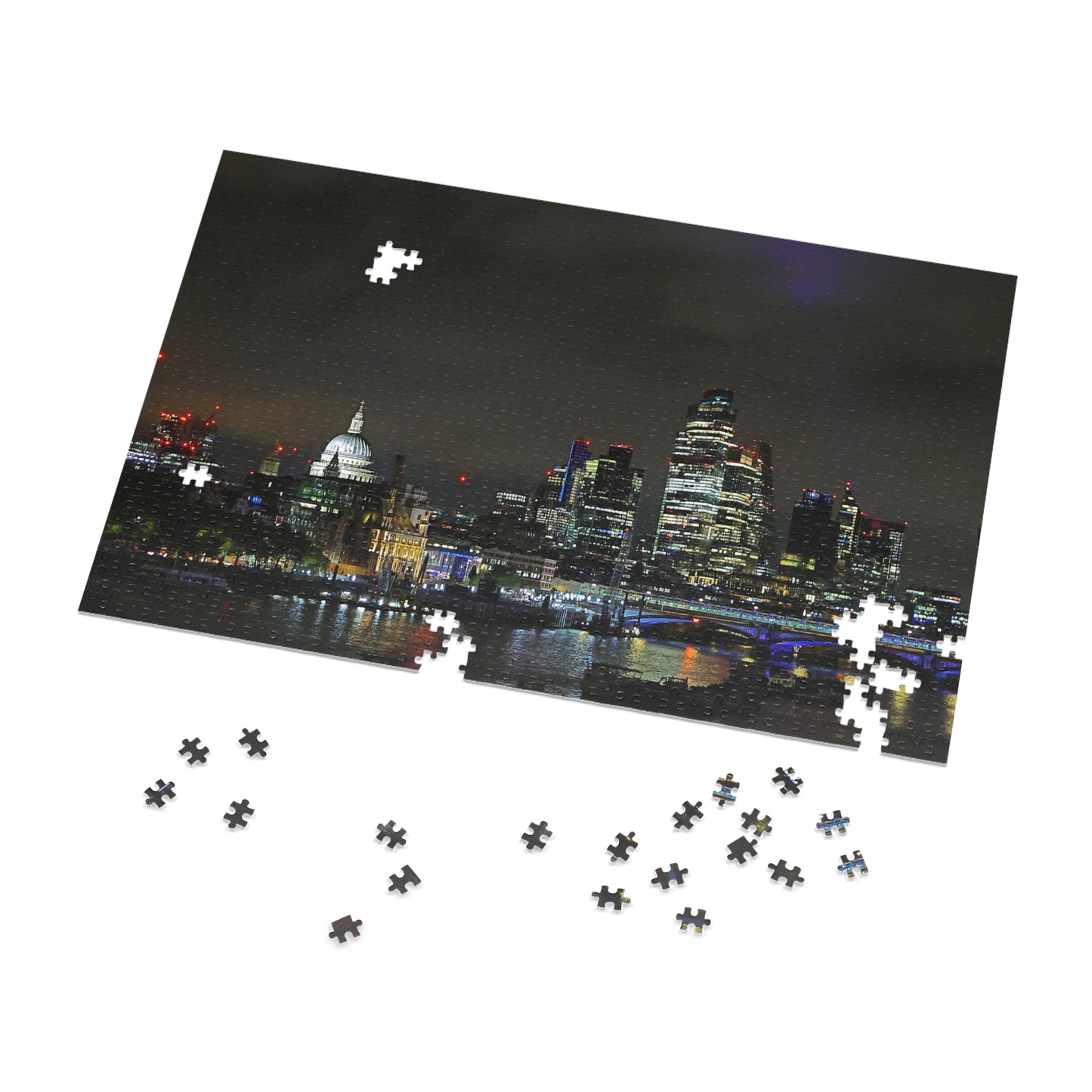 Puzzle Paysage nocturne de Londres