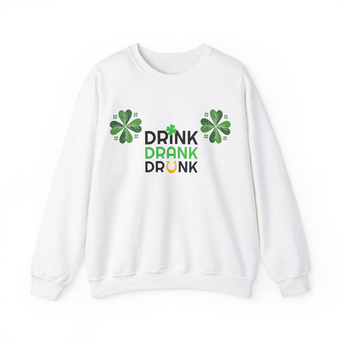 St. Patricks Day Getränk Crewneck Sweatshirt