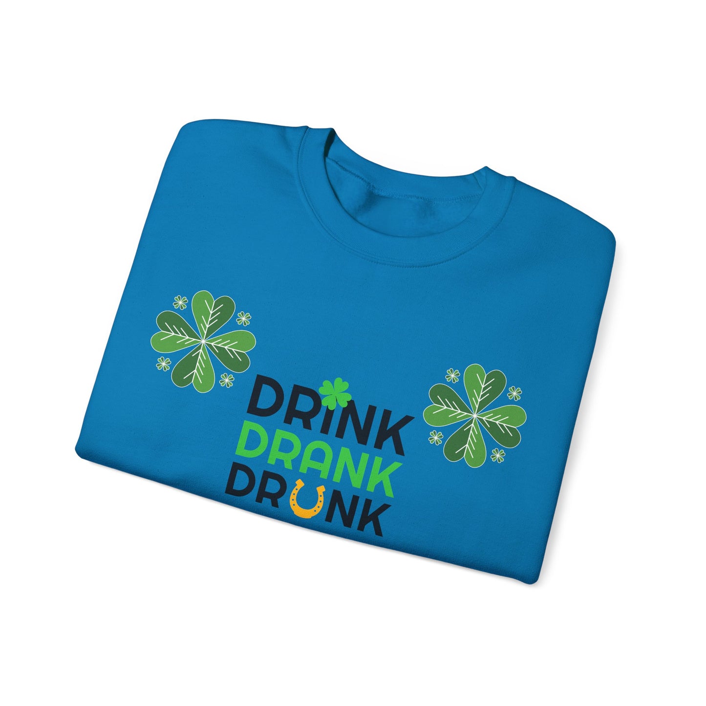 St. Patricks Day Getränk Crewneck Sweatshirt
