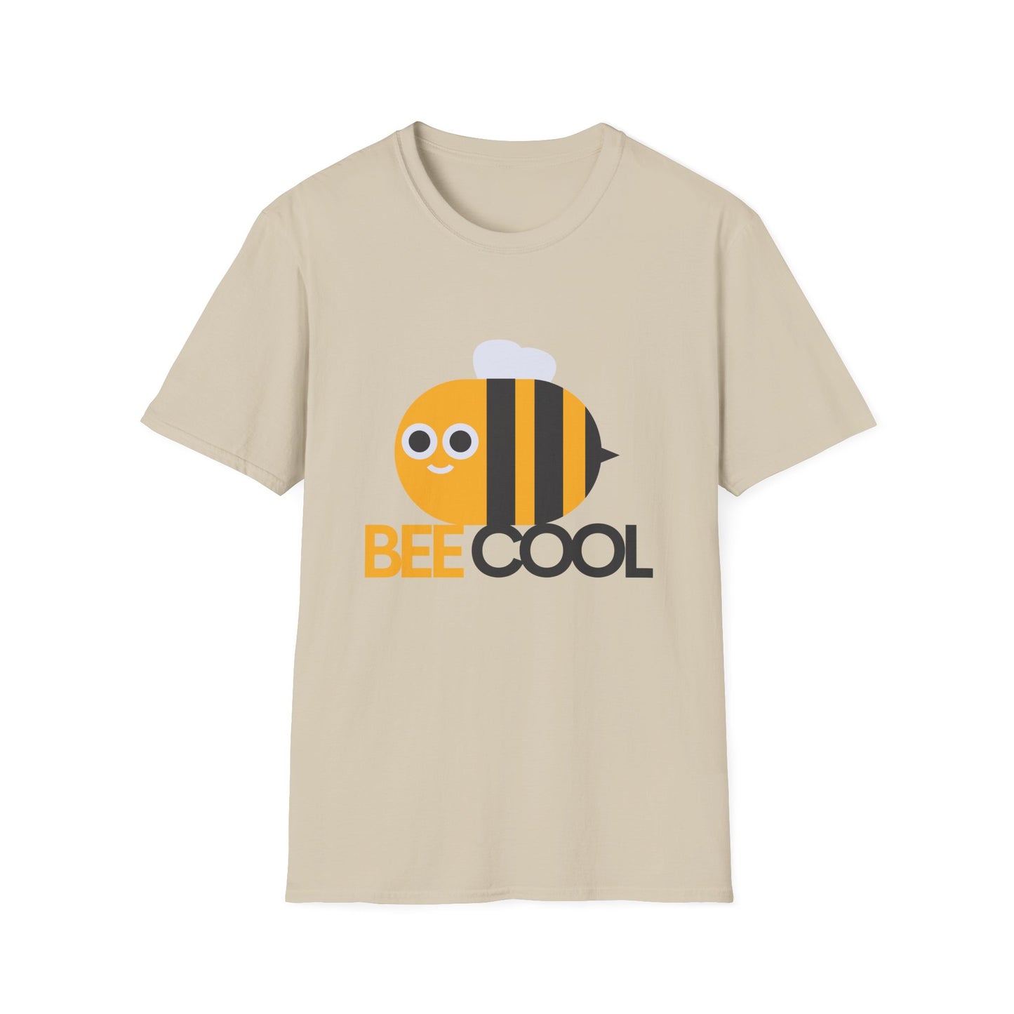 Bee Cool Unisex Softstyle T-Shirt - Lustiges und verspieltes Bienendesign