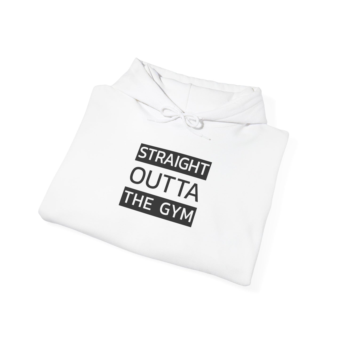 Straight Outta The Gym Unisex Heavy Blend™ Hoodie - Fitness-Motivations-Sweatshirt