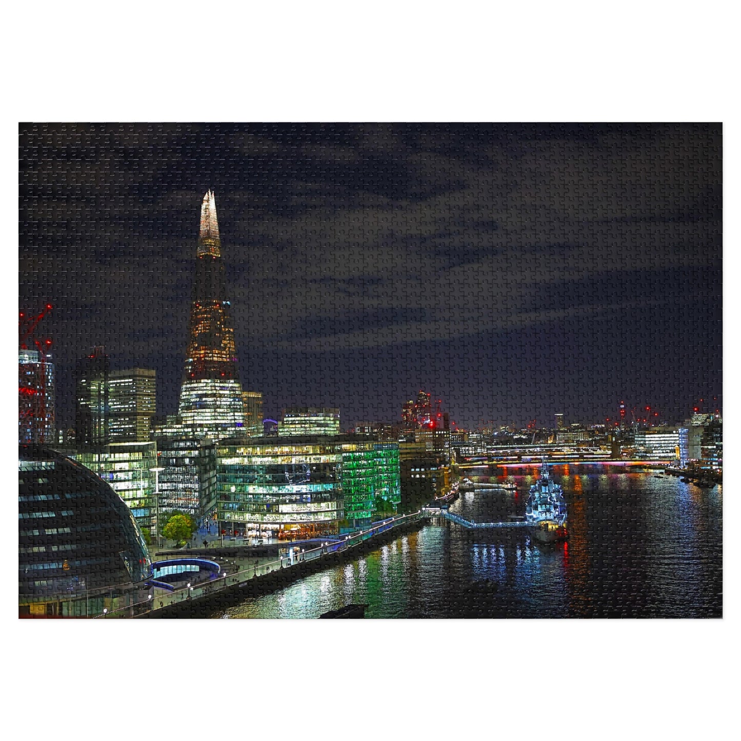 Puzzle Paysage nocturne de Londres