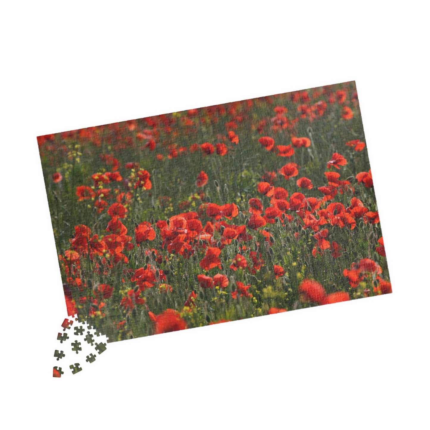 Puzzle Champ de coquelicots – Hommage au jour du Souvenir