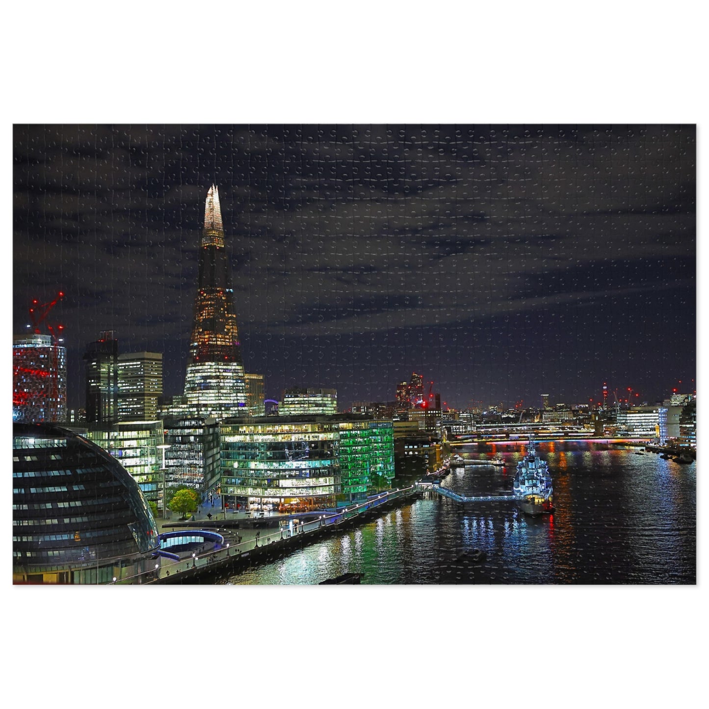 Puzzle Paysage nocturne de Londres