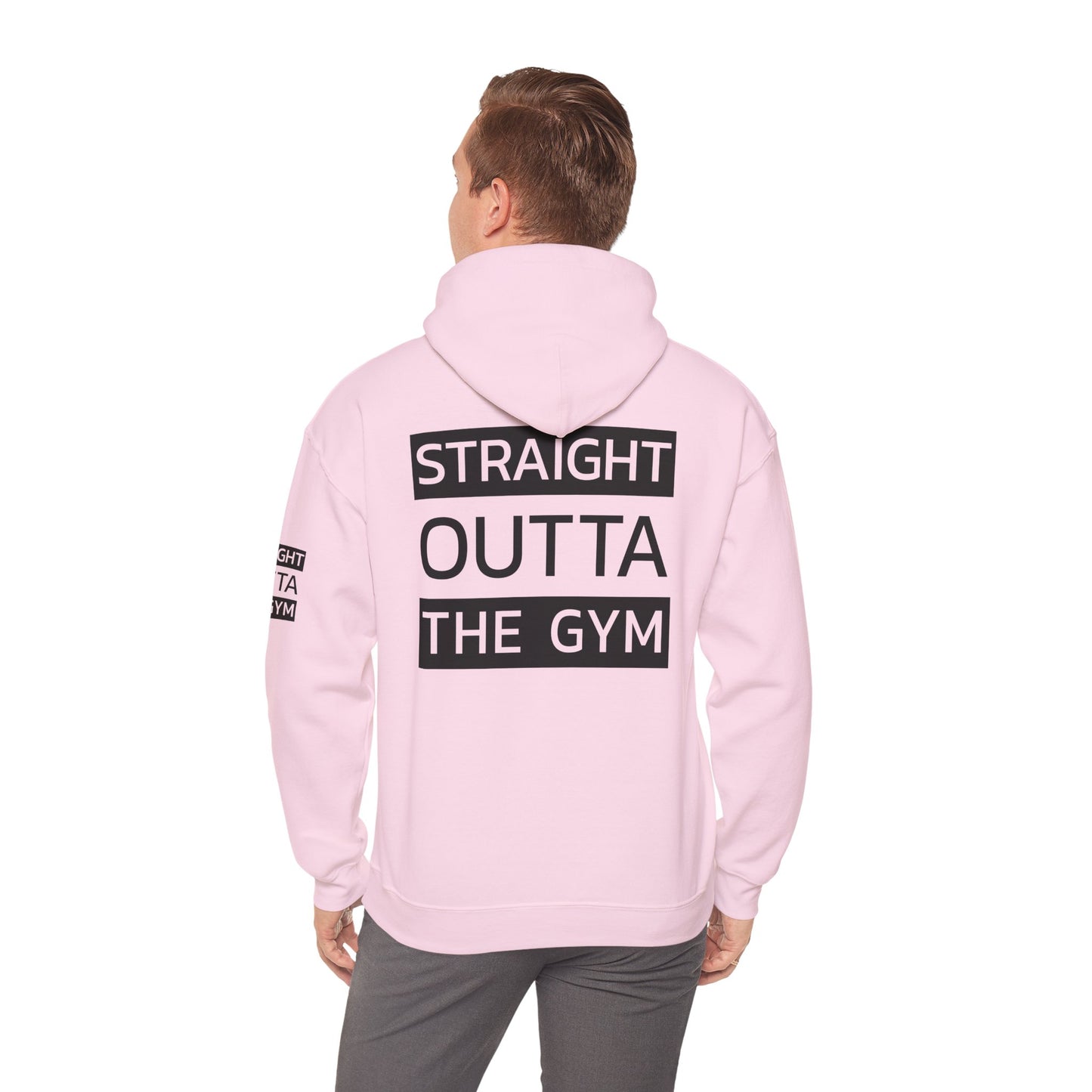 Straight Outta The Gym Unisex Heavy Blend™ Hoodie - Fitness-Motivations-Sweatshirt