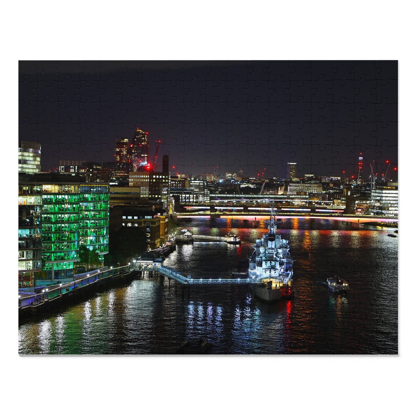 Puzzle Paysage nocturne de Londres