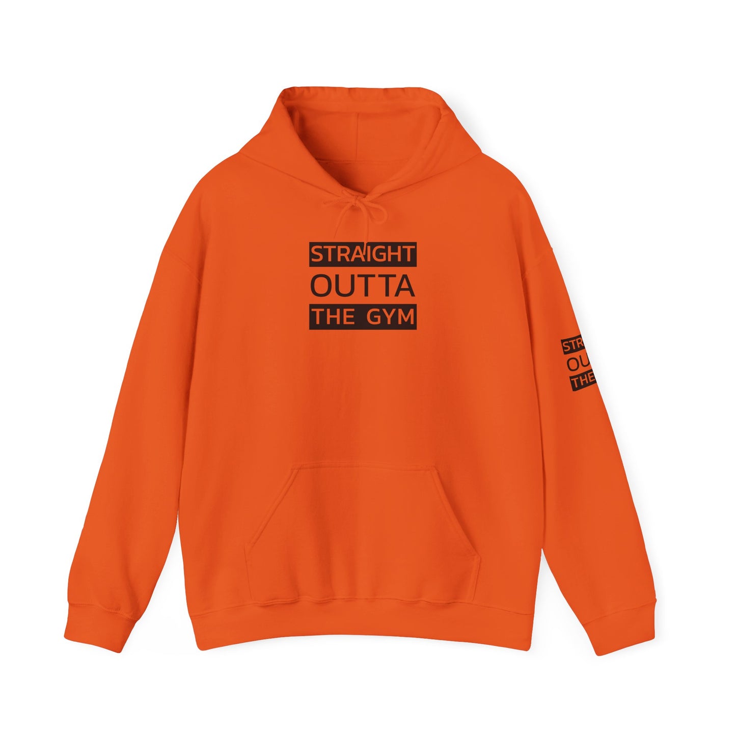 Straight Outta The Gym Unisex Heavy Blend™ Hoodie - Fitness-Motivations-Sweatshirt