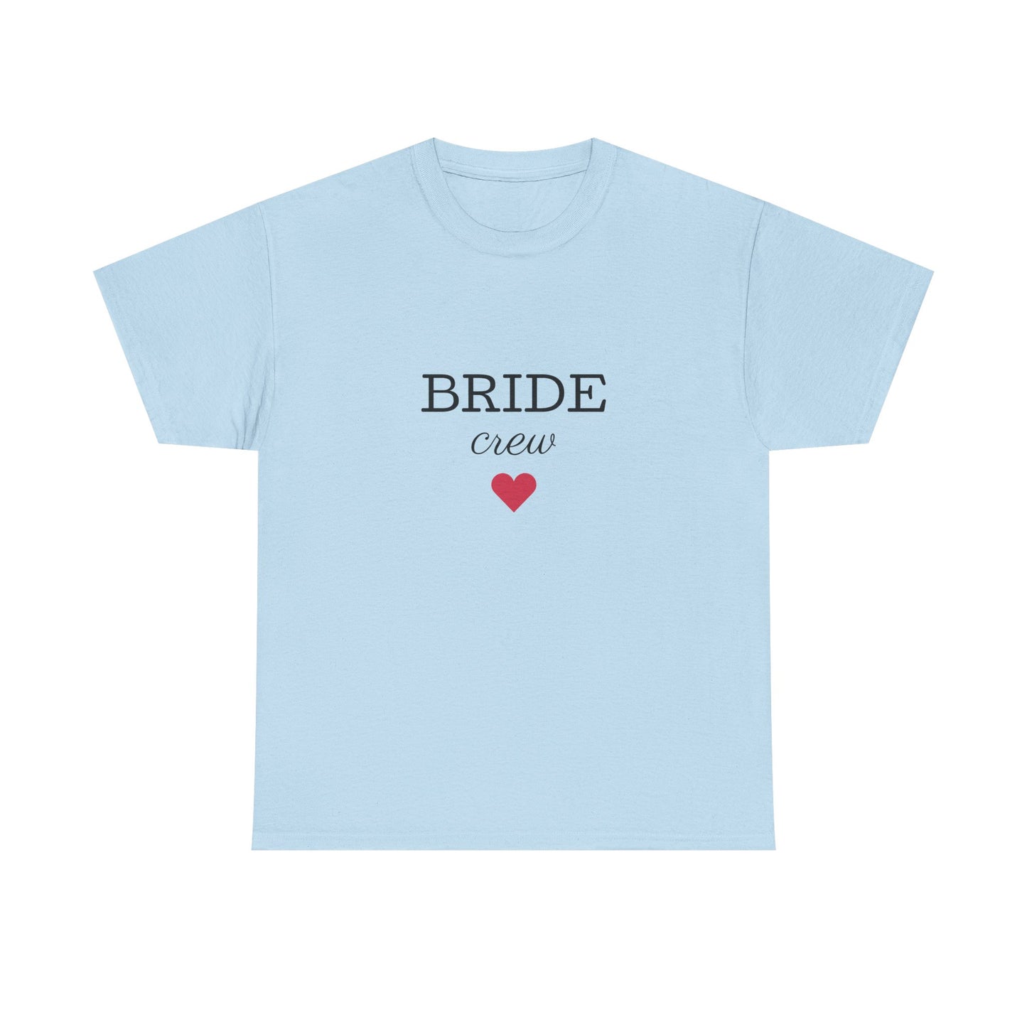 Bride Crew Unisex-T-Shirt aus schwerer Baumwolle – Perfekt für Brautpartys