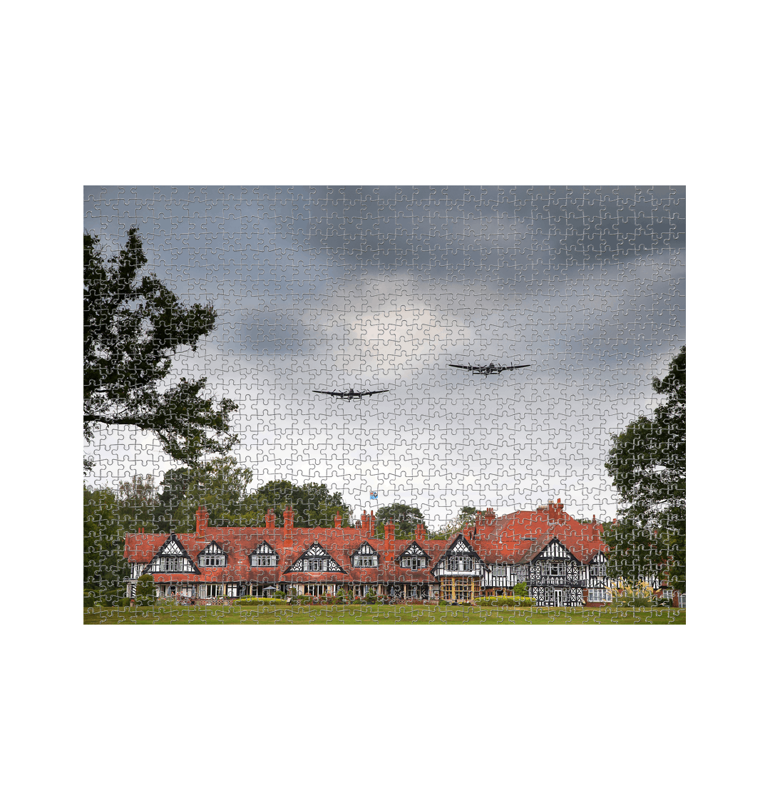 White 1000 Piece Jigsaw Puzzle