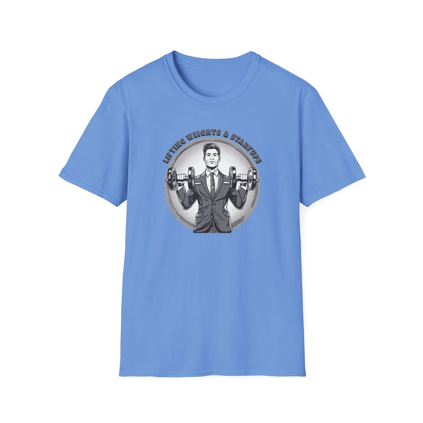 T-Shirt für Fitnessstudio-Liebhaber - Gewichtheben &amp; Startups
