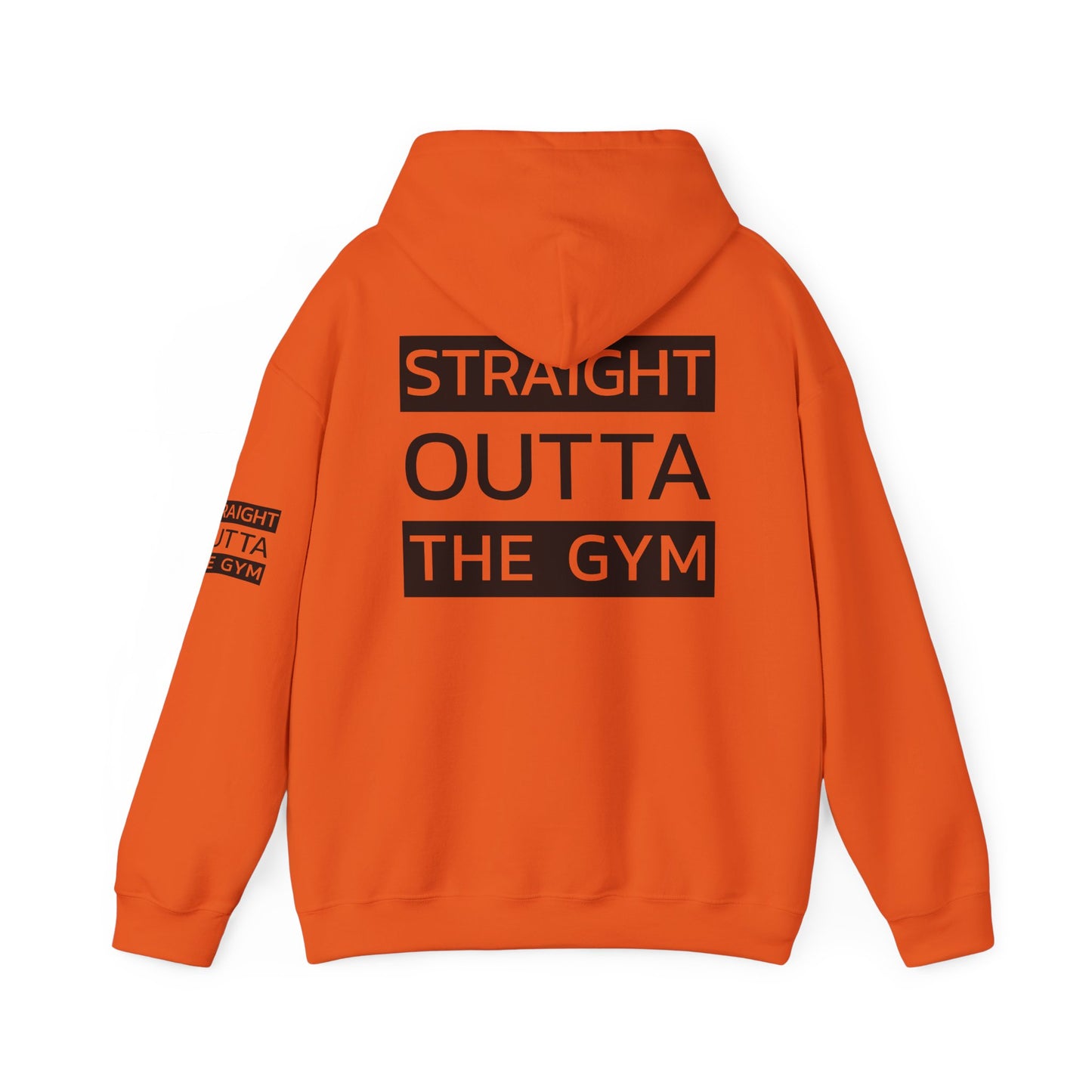 Straight Outta The Gym Unisex Heavy Blend™ Hoodie - Fitness-Motivations-Sweatshirt