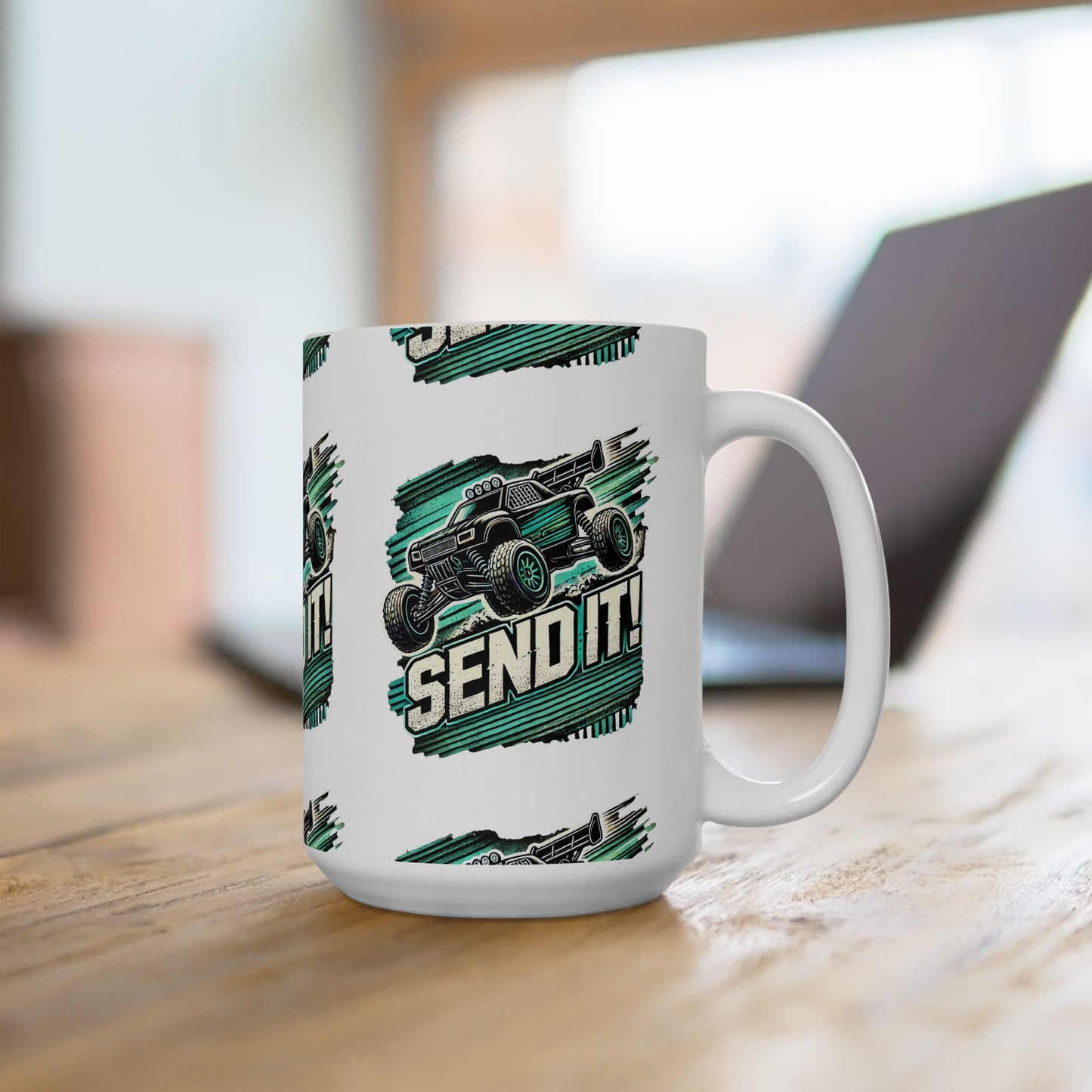 Keramiktasse – Auffälliges Design für RC-Auto-Enthusiasten