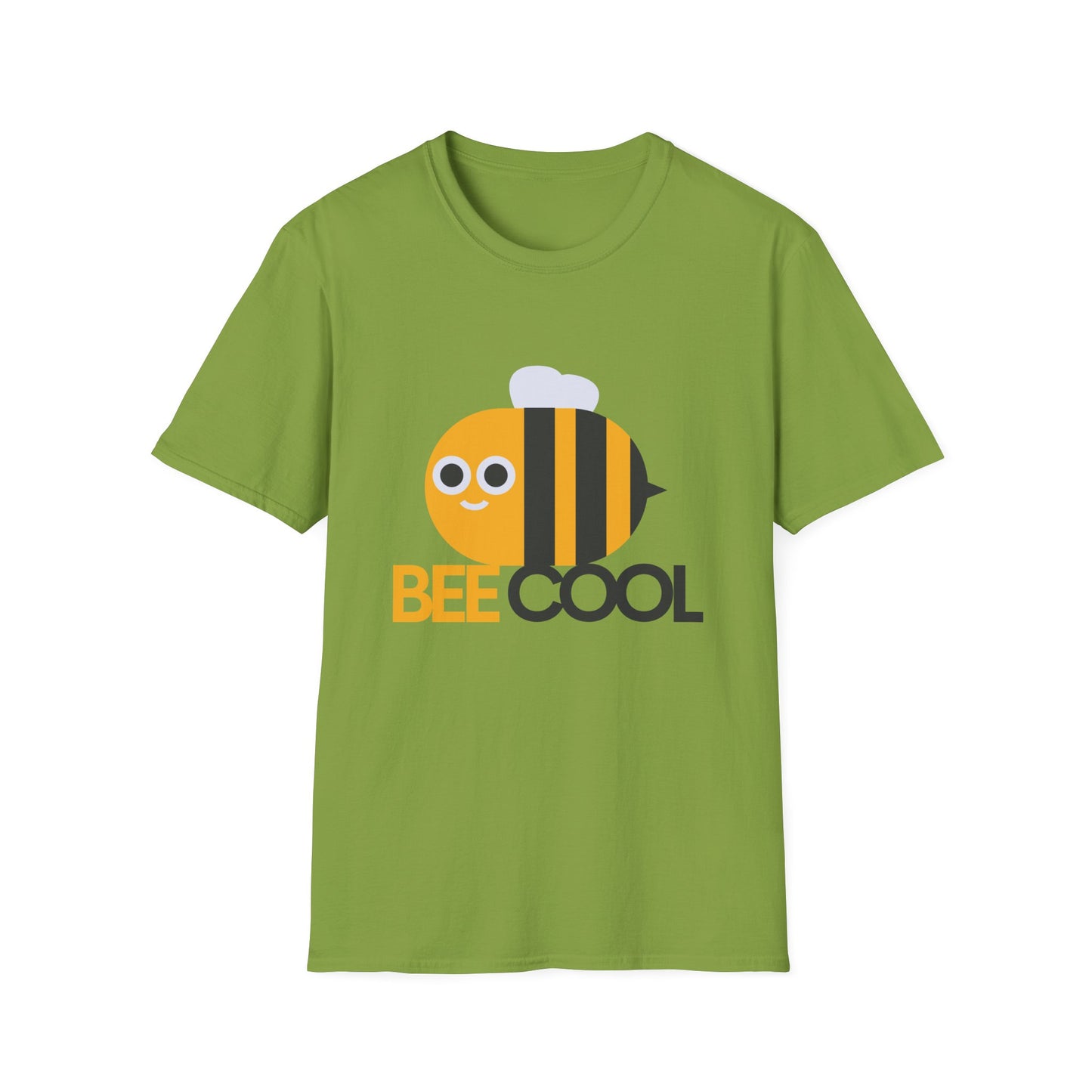 Bee Cool Unisex Softstyle T-Shirt - Lustiges und verspieltes Bienendesign 