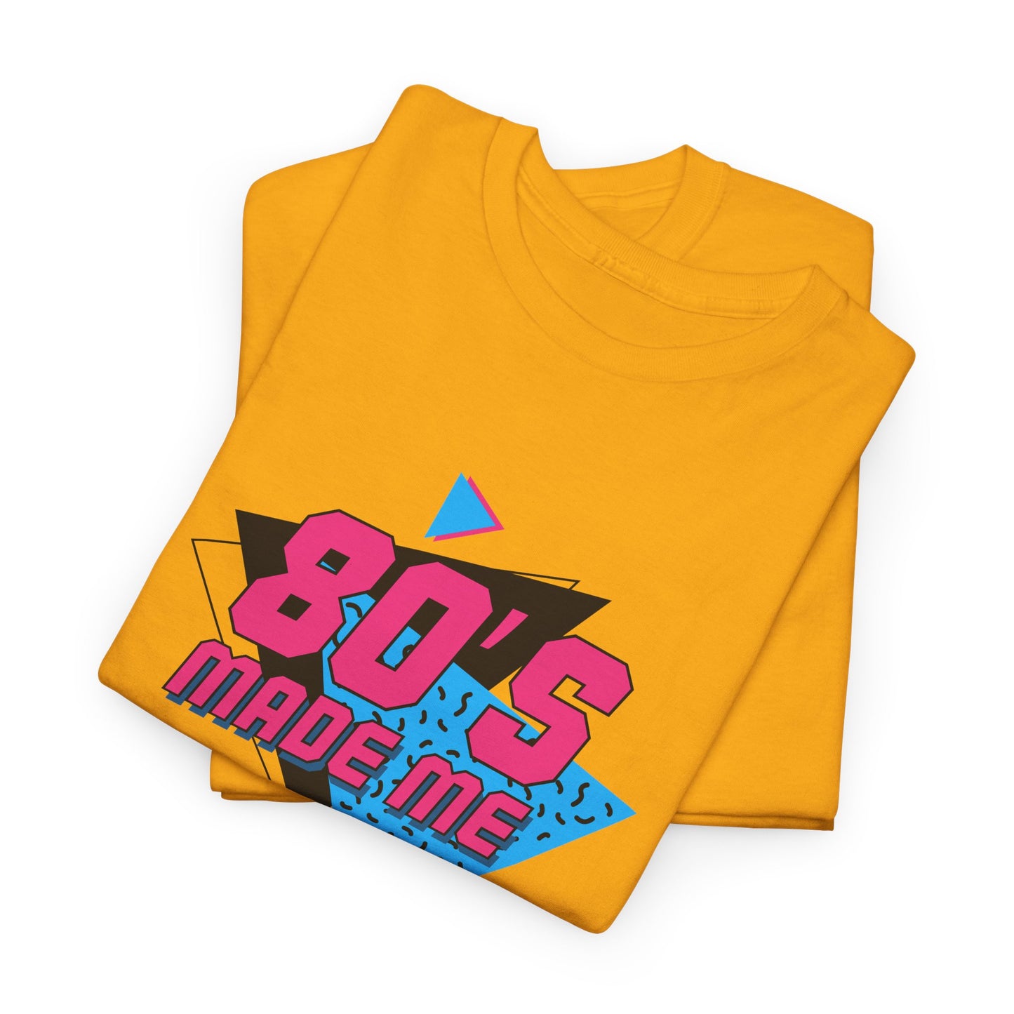 Retro 80er Jahre inspiriertes Unisex-T-Shirt aus schwerer Baumwolle - Perfekt für Nostalgieliebhaber