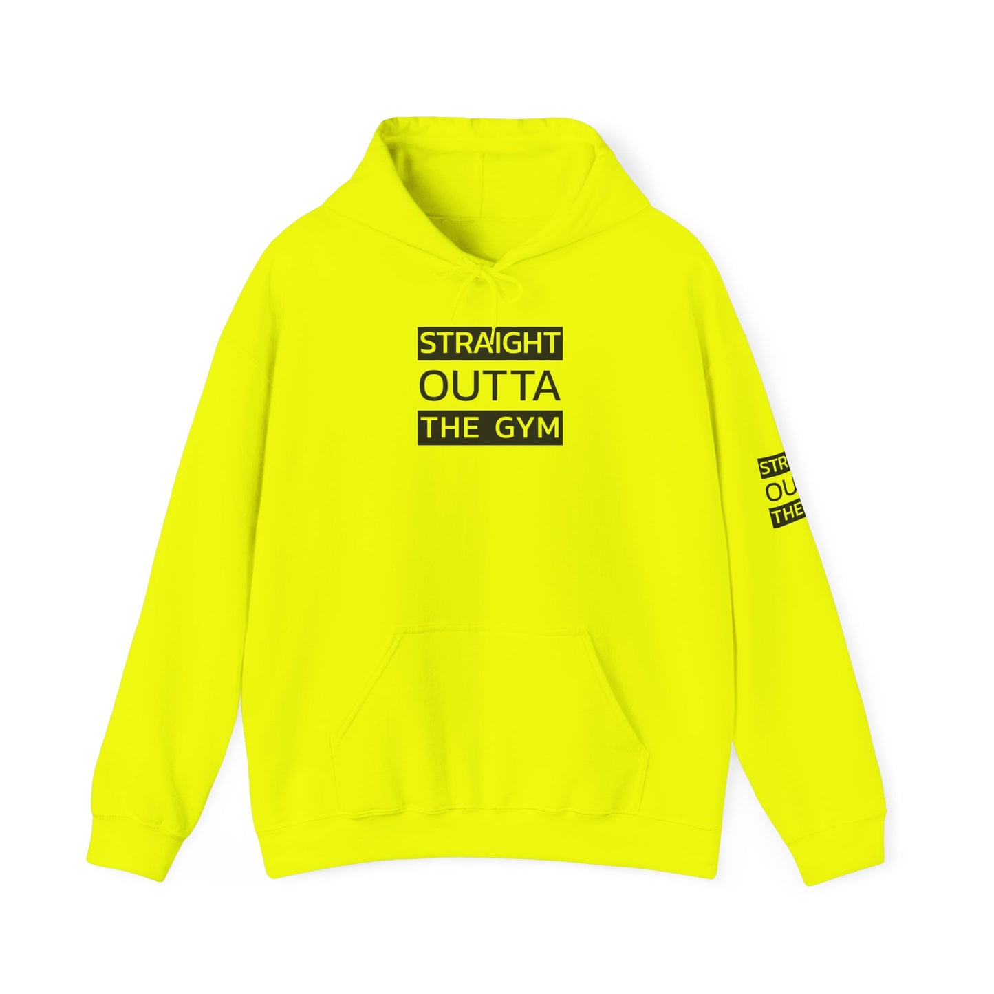 Straight Outta The Gym Unisex Heavy Blend™ Hoodie - Fitness-Motivations-Sweatshirt