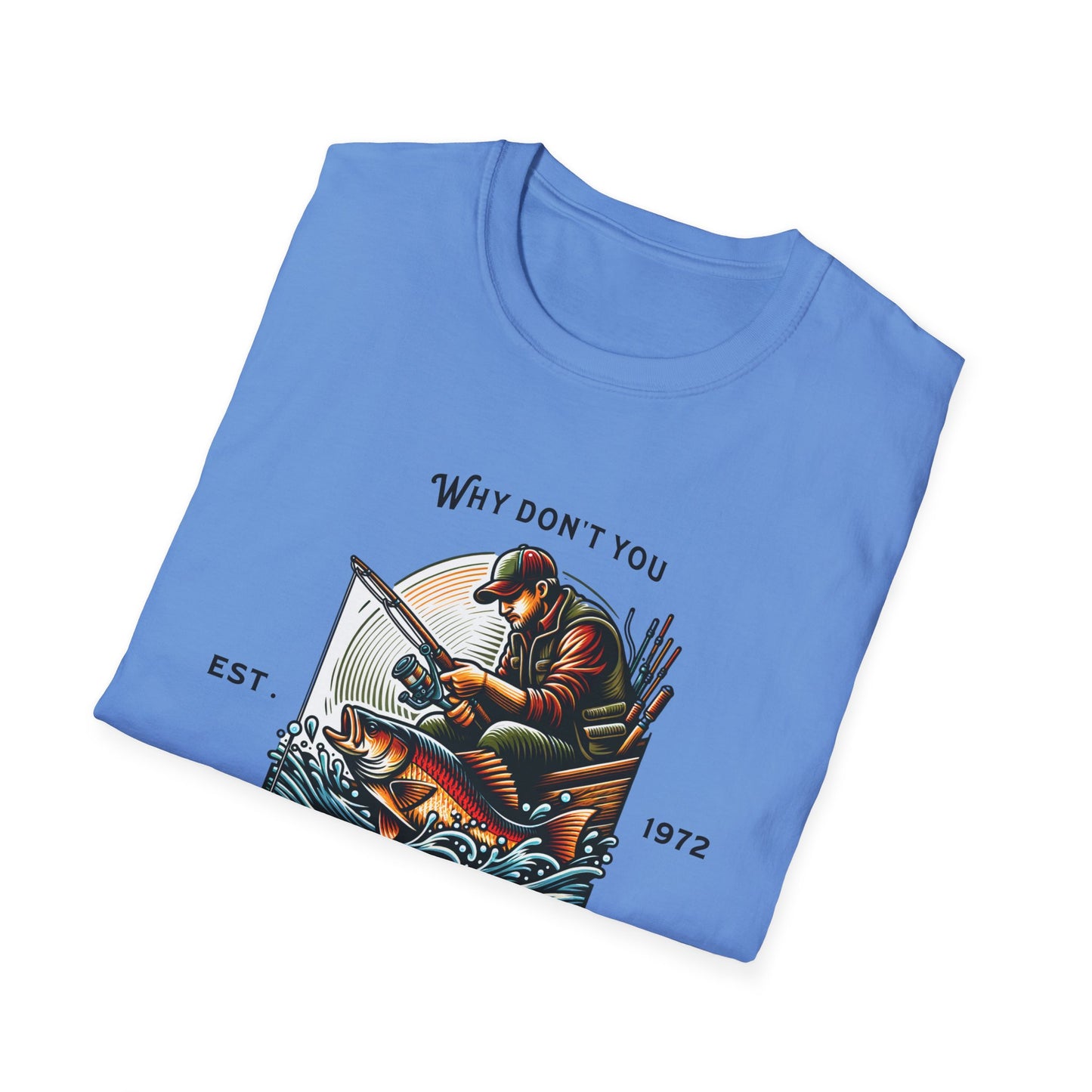 T-Shirt mit Grafik für Fischer – „Check Out My Flies“ Outdoor-T-Shirt