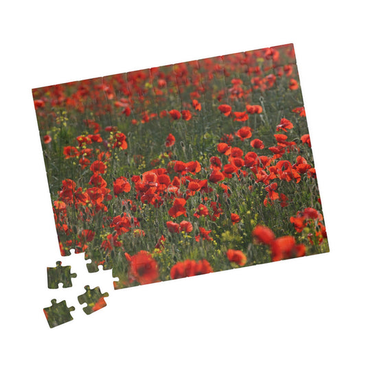 Poppy Field Jigsaw Puzzle – Remembrance Day Tribute