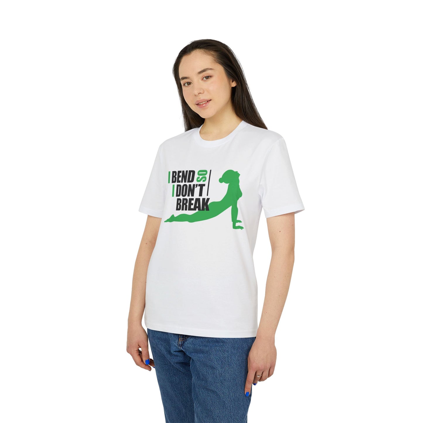 T-shirt de yoga - Je me penche pour ne pas me casser T-shirt unisexe