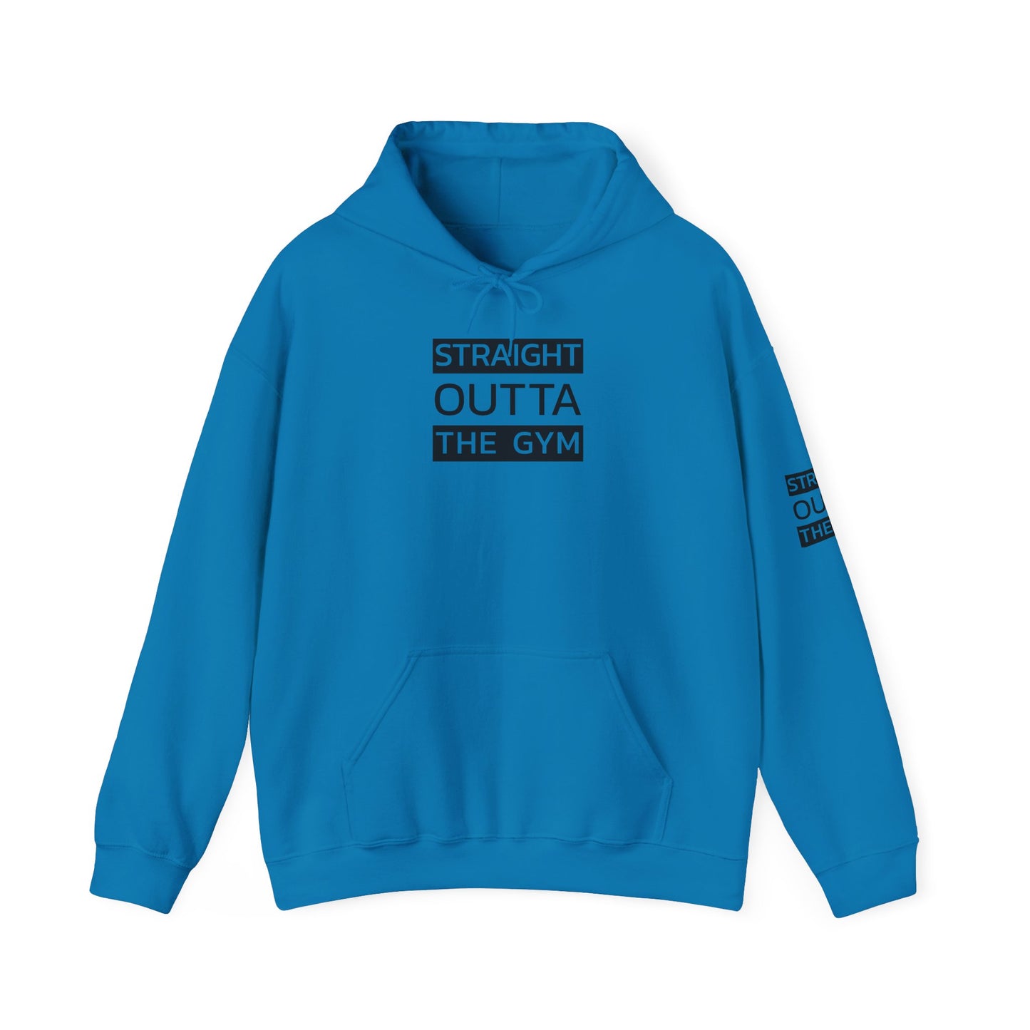 Straight Outta The Gym Unisex Heavy Blend™ Hoodie - Fitness-Motivations-Sweatshirt