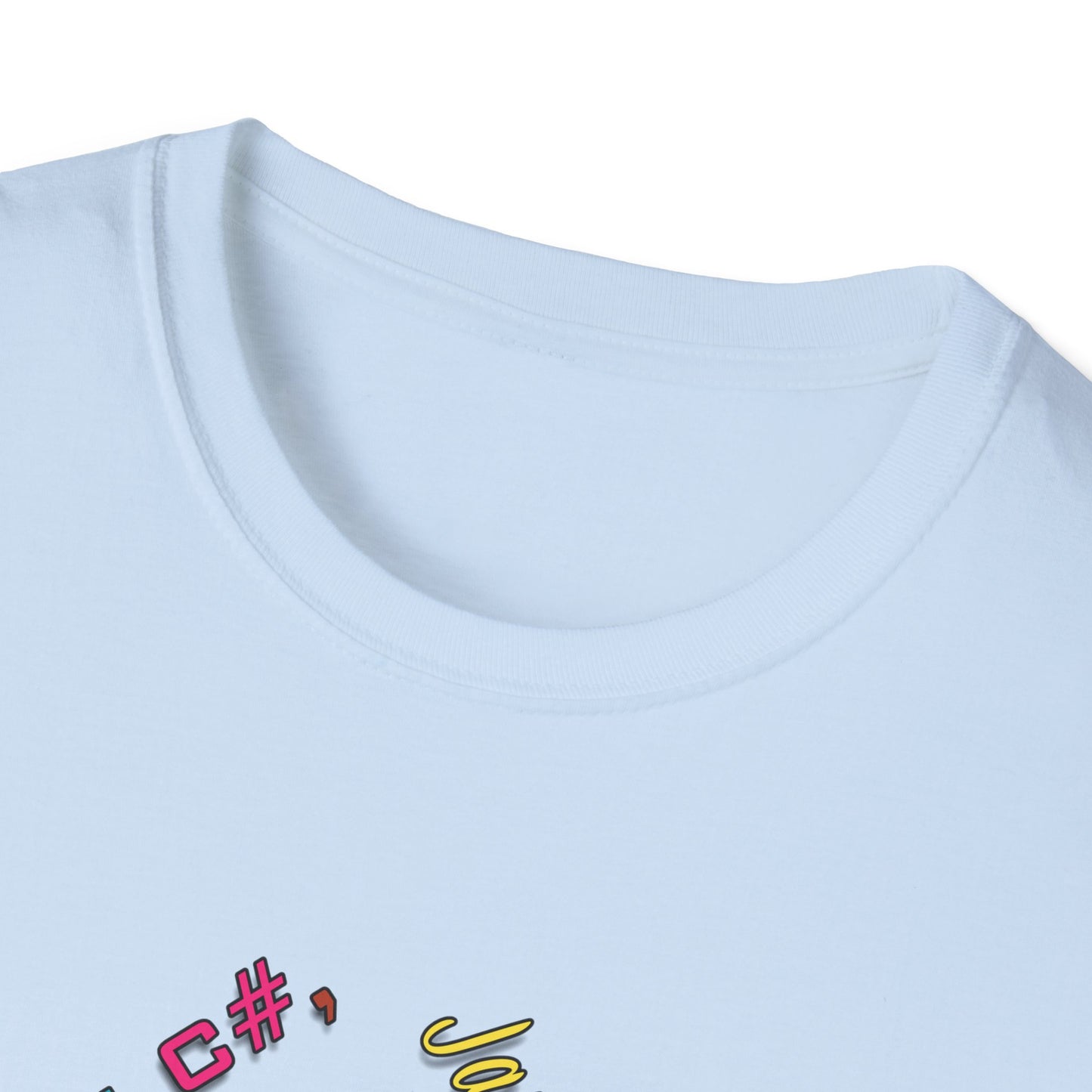 Unisex-T-Shirt für Musikliebhaber mit Gitarre – Coding in C#, Jamming in E-Moll-Design