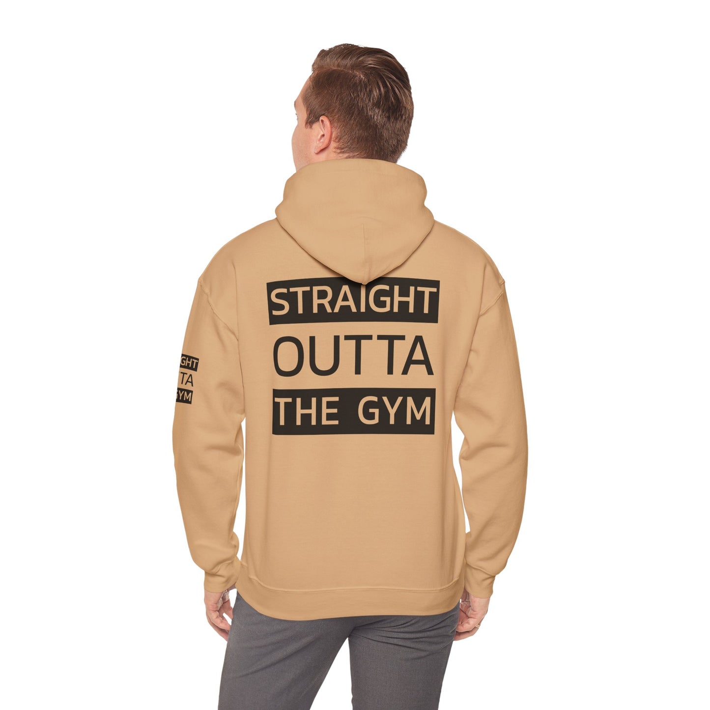 Straight Outta The Gym Unisex Heavy Blend™ Hoodie - Fitness-Motivations-Sweatshirt